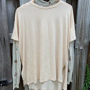 Free People Come Back Twofer Tee